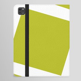 Lime squares background iPad Folio Case