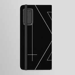 minimalist tarot Android Wallet Case