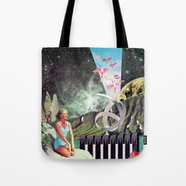 Nexus Point ( Collaboration with Eugenia Loli ) Tote Bag