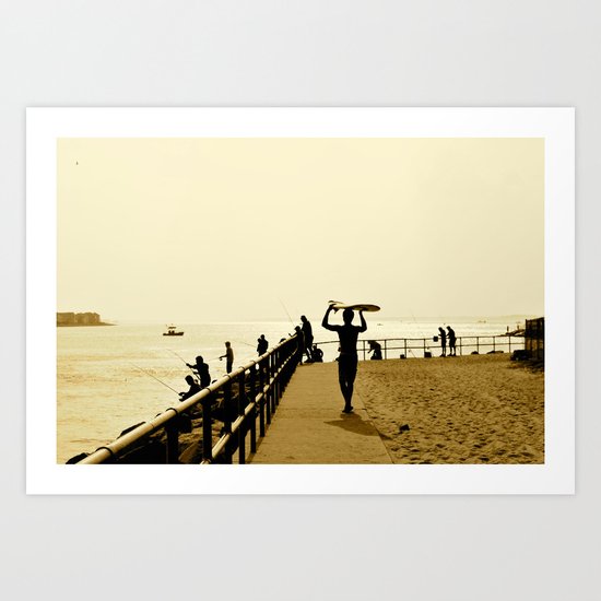 Indian River Inlet Art Print