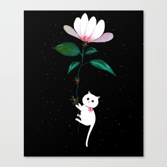 Myrtle in Space Canvas Print
