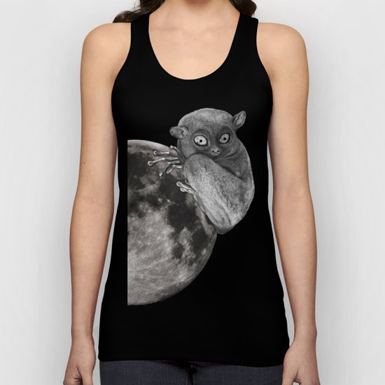 The Tarsius Who Reached His Light Source Unisex Tank Top
