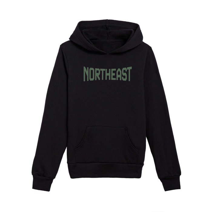 Northeast - Green Kids Pullover Hoodie