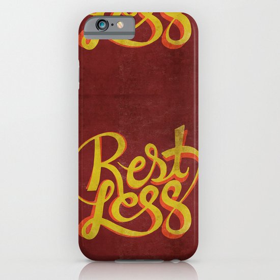 RestLess. iPhone & iPod Case