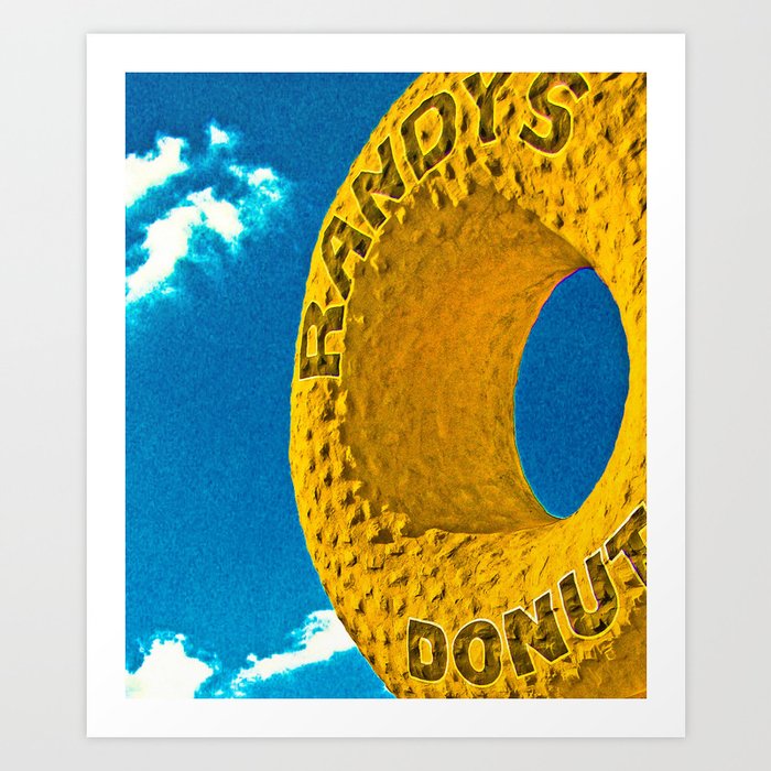 Randy's Donuts - Los Angeles, CA Art Print