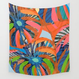 Blooming Bright Wall Tapestry