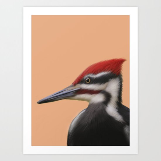 Woodpecker Art Print