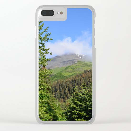 Summer Greens! Clear iPhone Case