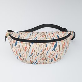 Abstract Contour Art Fanny Pack