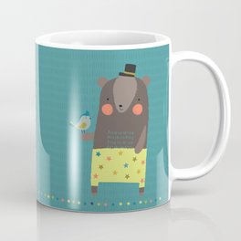 Bear and Bird Buddies Coffee Mug