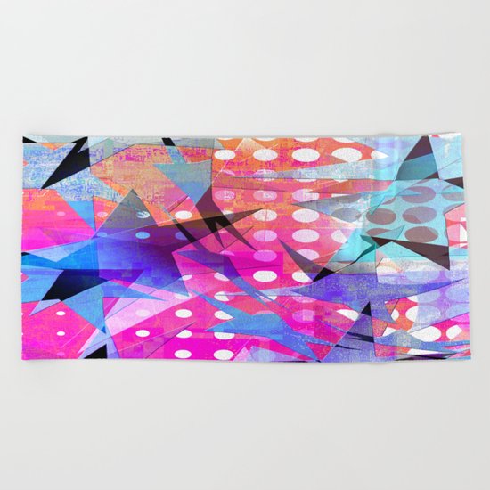 stars & dots 2016 Beach Towel