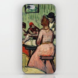 The Brothel (Le Lupanar), Vincent Van Gogh iPhone Skin