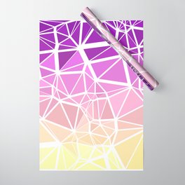 Colorful Boho Low Poly Gradient 6 Wrapping Paper