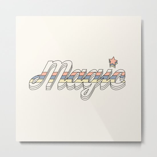 MAGIC Metal Print