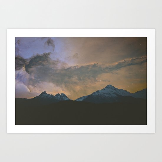 Galaxy Art Print