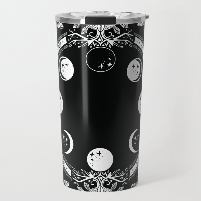 Astrological Moon Phase Magical Witchy  Travel Mug