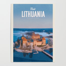 Visit Lithuania Poster