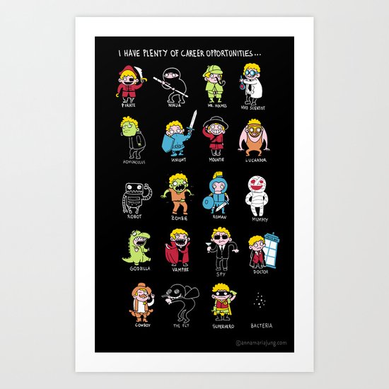 Career Opportunities Art Print