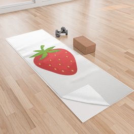 Strawberry Yoga Towel