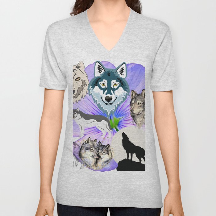 Gathering V Neck T Shirt