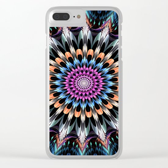 The flower of happiness Clear iPhone Case