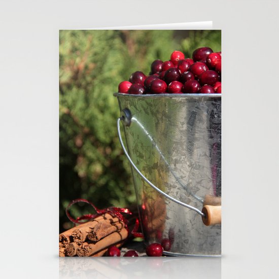 Berries and Spice Stationery Cards