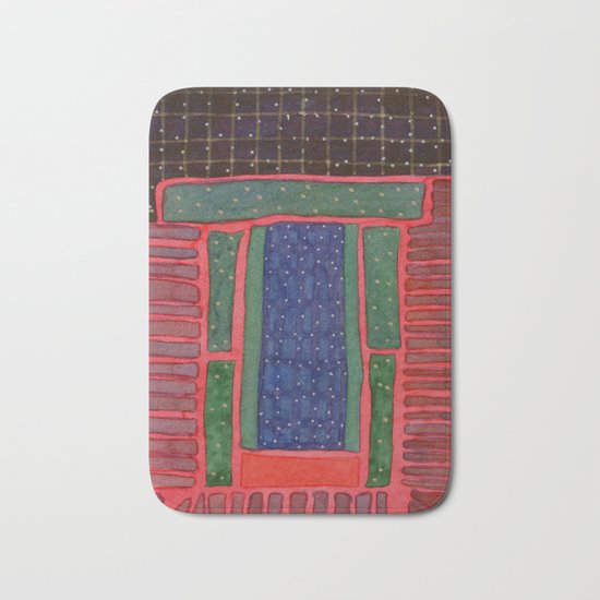 Sparkling Stargate Bath Mat