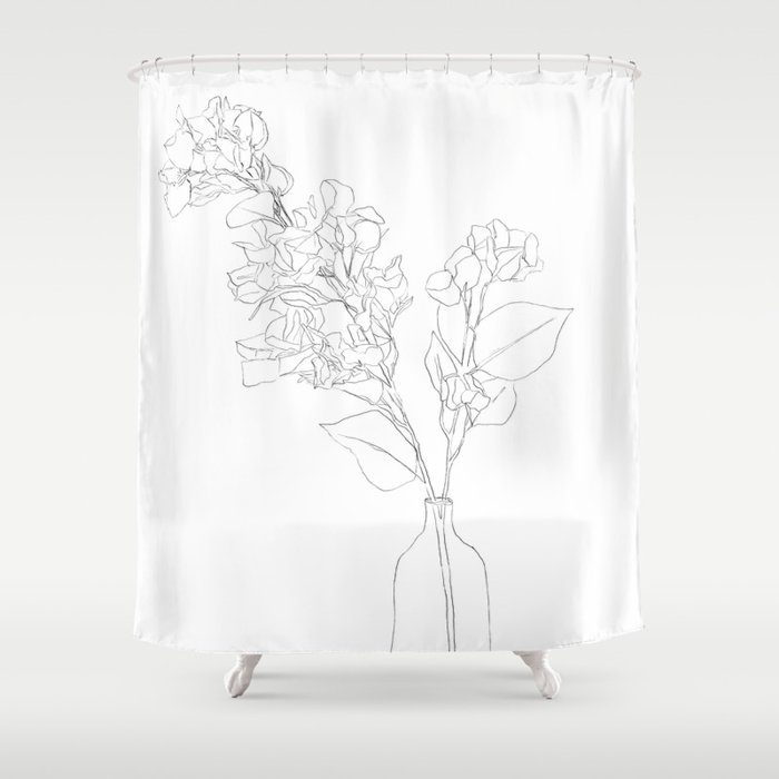 Branches Blooming Shower Curtain