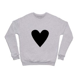 Big Black Heart Crewneck Sweatshirt