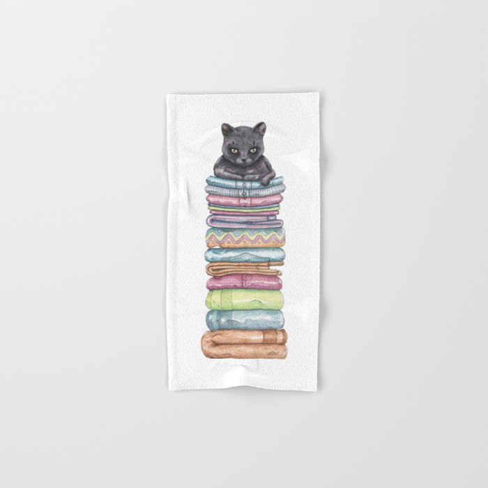 The Throne of the Cat Hand & Bath Towel