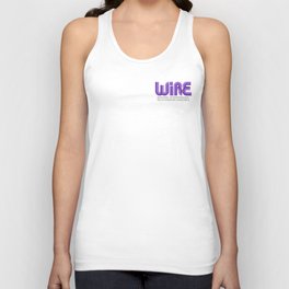 WIRE logo - badge layout Tank Top
