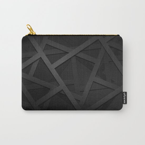 Black Web Carry-All Pouch