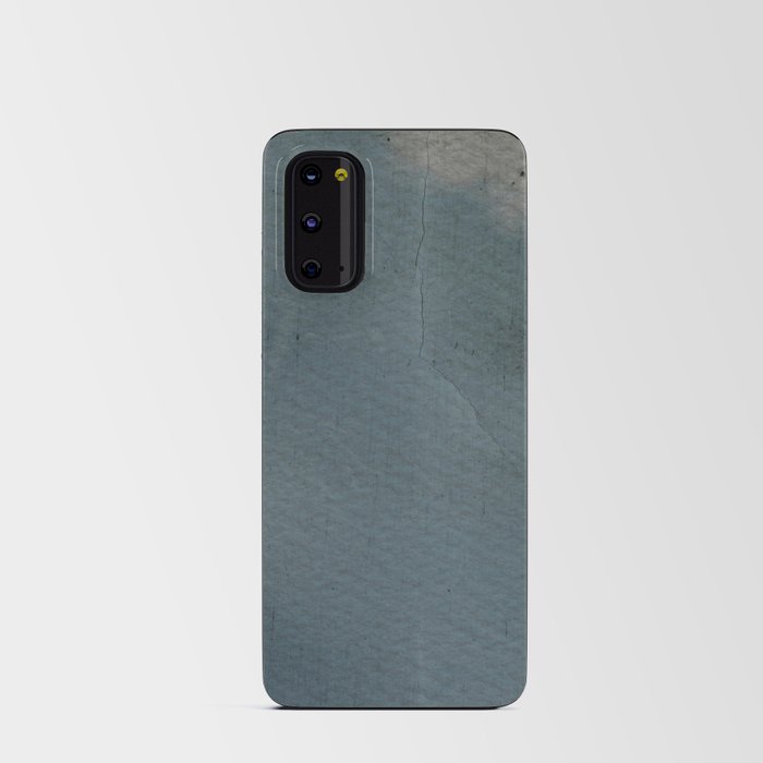 Blue white old wall Android Card Case