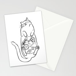Fat Cat Stationery Cards