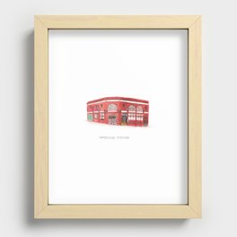 Hampstead station - Hampstead project Recessed Framed Print