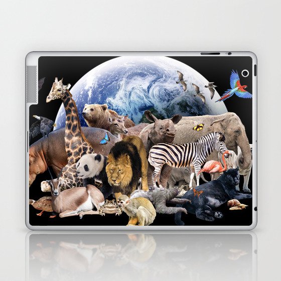 Earth Animal Animals Group Scene Laptop & iPad Skin