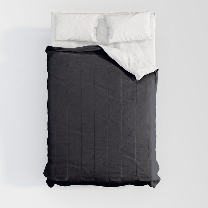 Blue-Black Charcoal Comforter