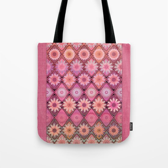 Daisy Pinks Tote Bag