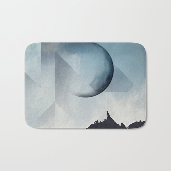 Jagged Peaks Bath Mat