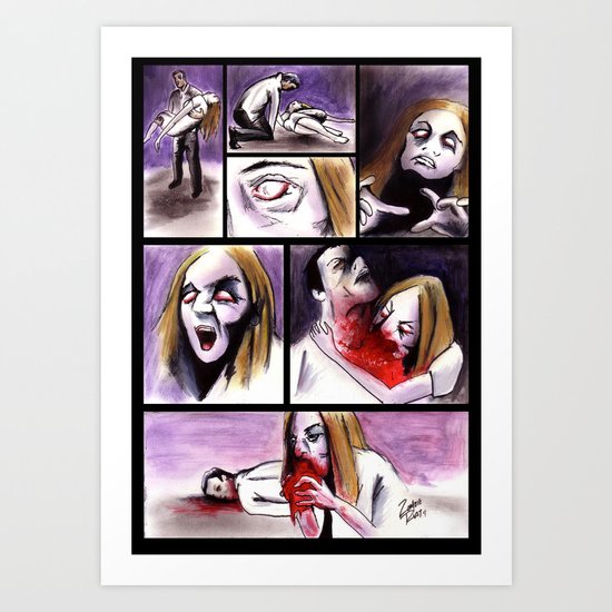 Love Story Art Print