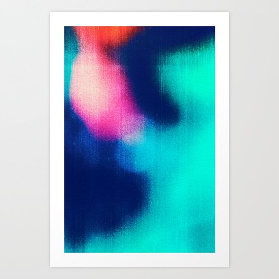 BLUR / miracle Art Print