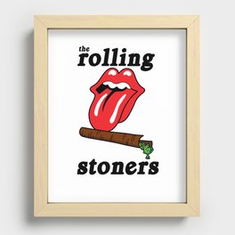 The Rolling Stoners Recessed Framed Print