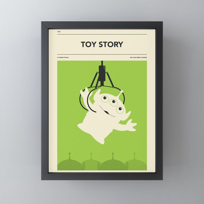 "TOY STORY” by Jazzberry Blue Framed Mini Art Print