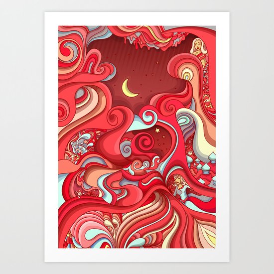 Dream Weave Art Print