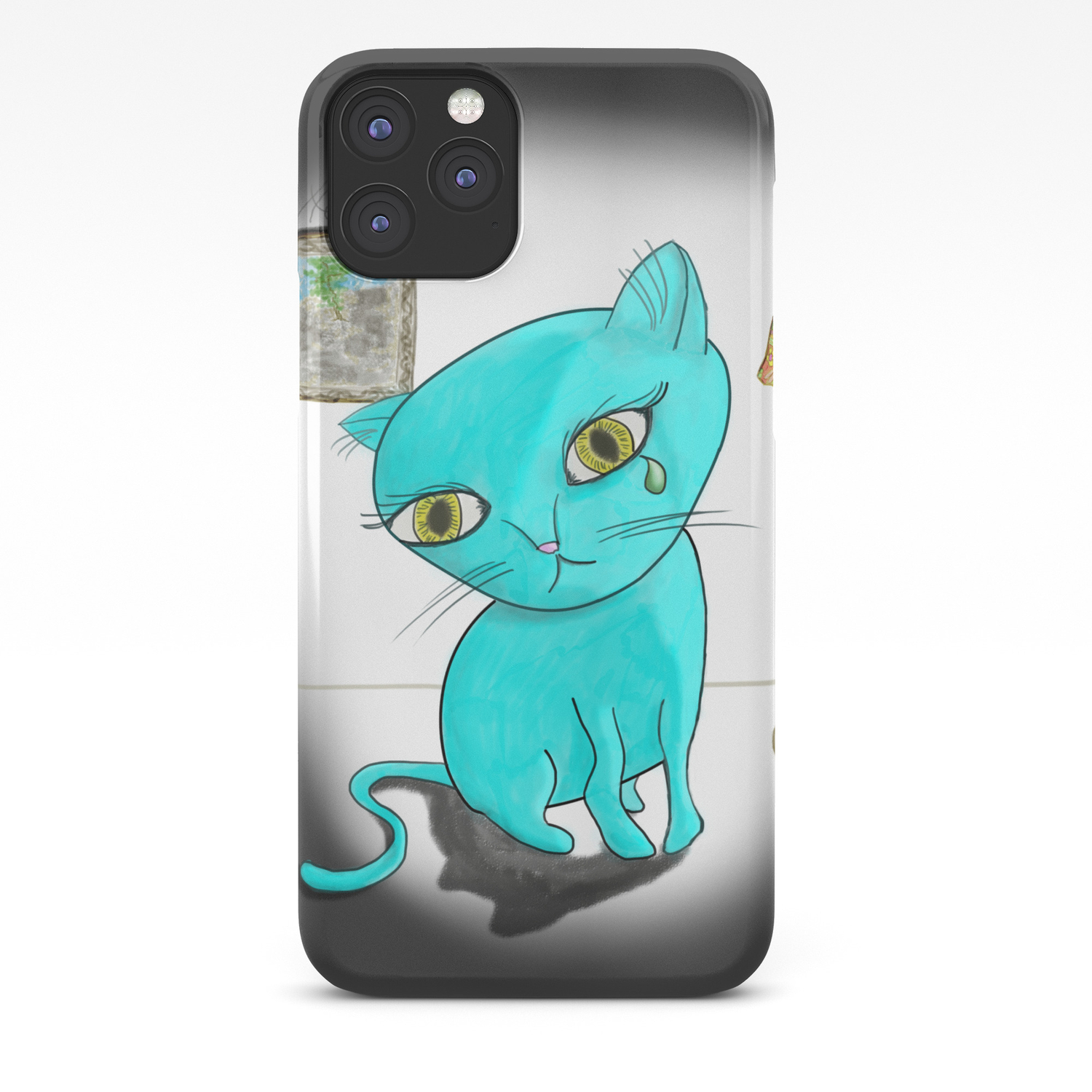 Tiffany Kitty Iphone Case By Heidibada Society6