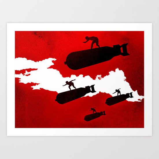 Surf's Up Art Print