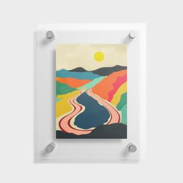 Mountain Road Floating Acrylic Print
