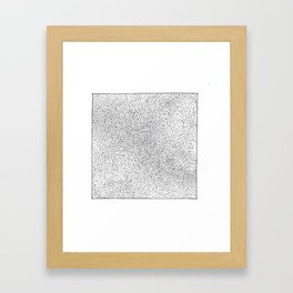 Black-and-white "Spirit of time" Framed Art Print
