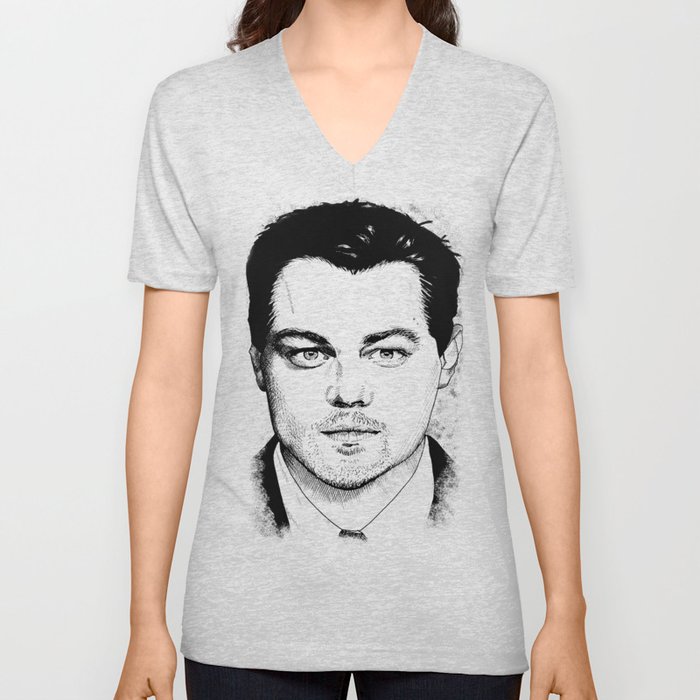 Leonardo DiCaprio V Neck T Shirt