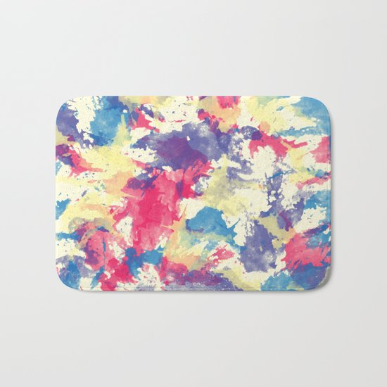 Abstract Painting Bath Mat